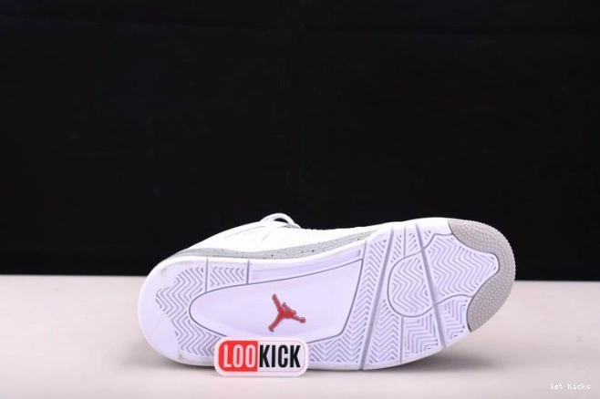 1st Kicks 4 Jordan (2021) Oreo White CT8527-100 Retro 0801